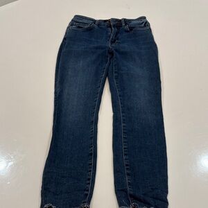 Rails Dark Blue Ankle Jeans